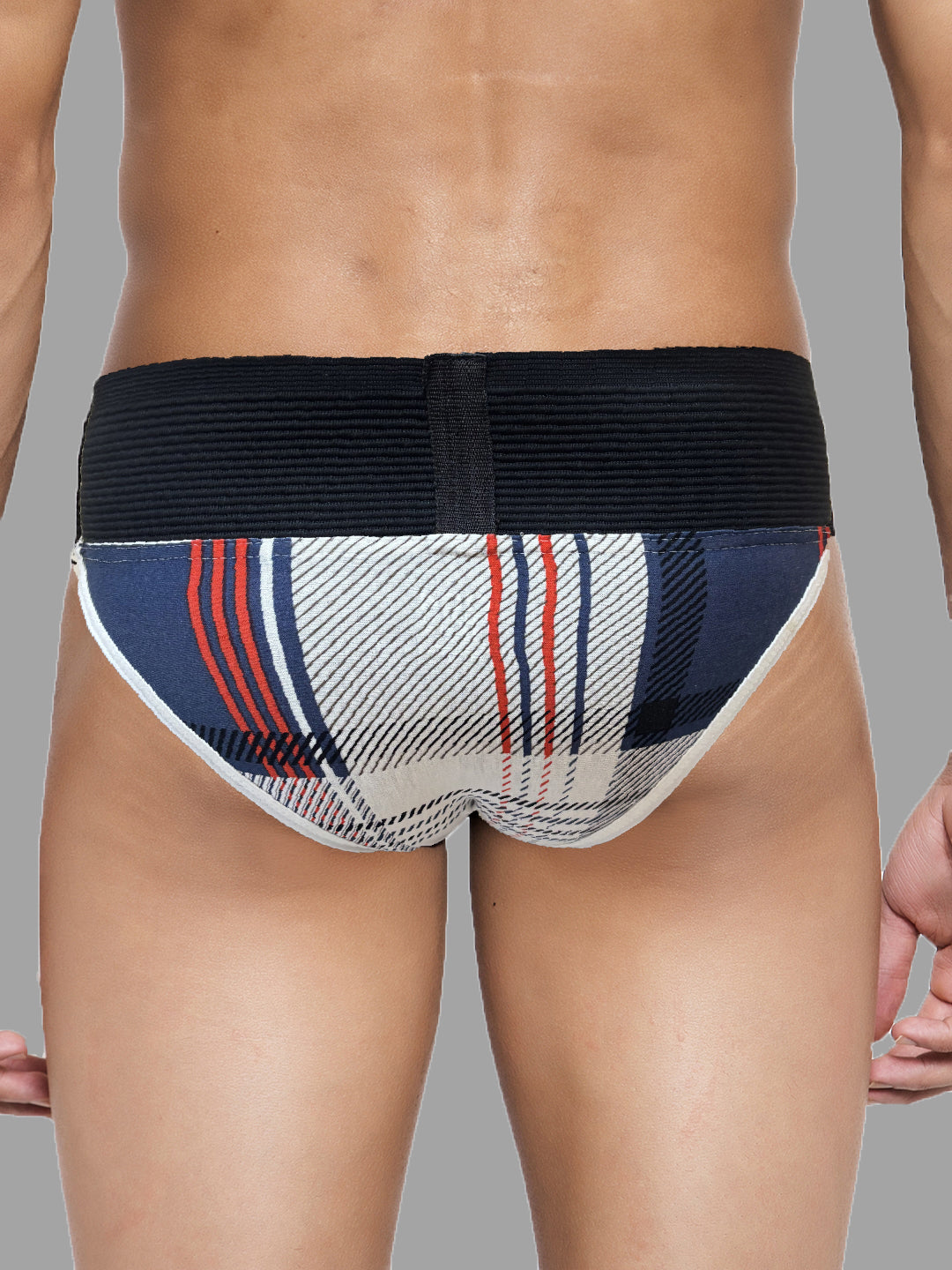 IC4 Men's Checks Print Gym Supporter