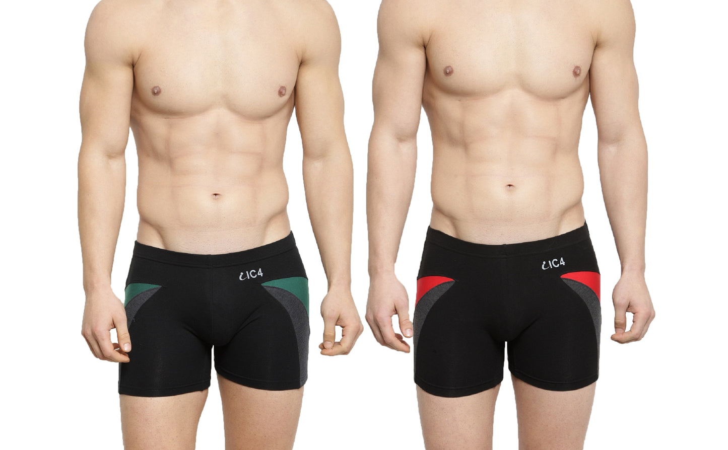 IC4 Men's Designer Trunk Combo Pack of 2
