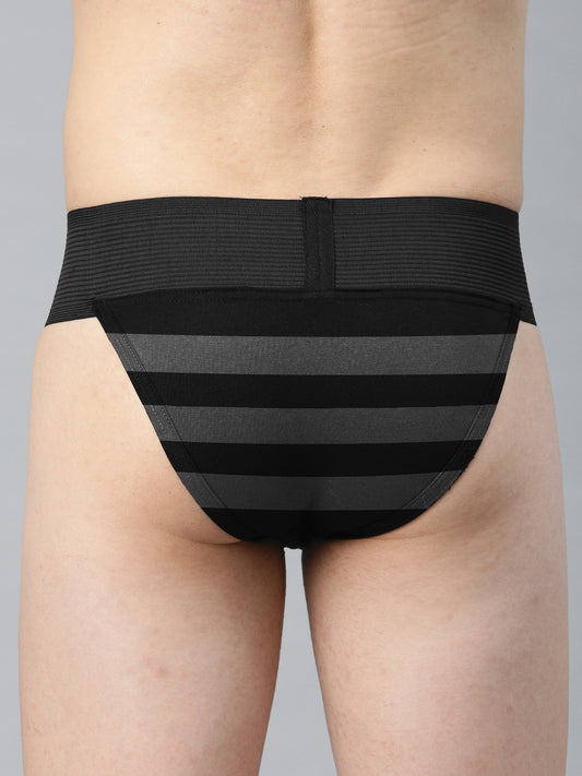 IC4 Men's Cotton Striped Gym Supporter