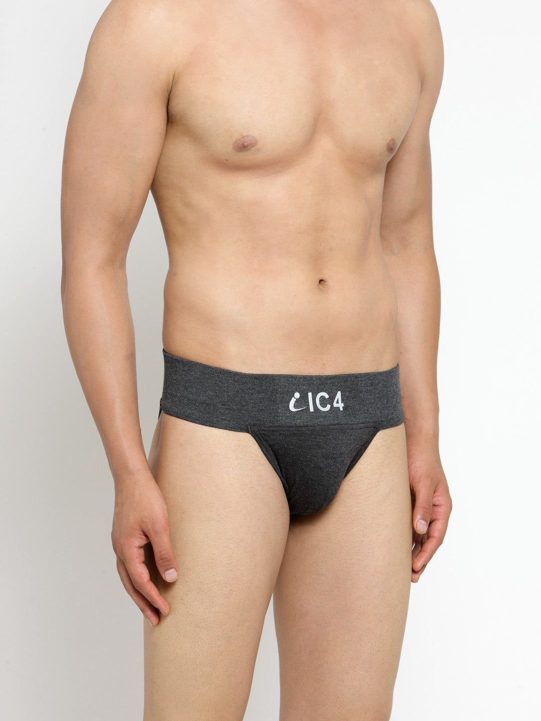 IC4 Men's Cotton Elastane Gym Supporter Combo Pack of 2