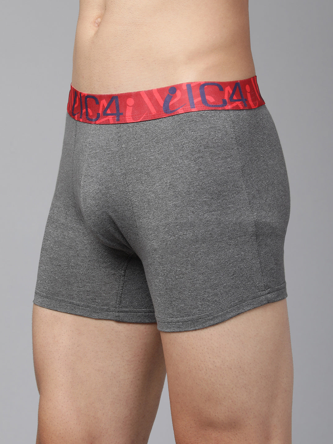 IC4 Men's Cotton Elastane Classic Trunk Combo Pack of 2