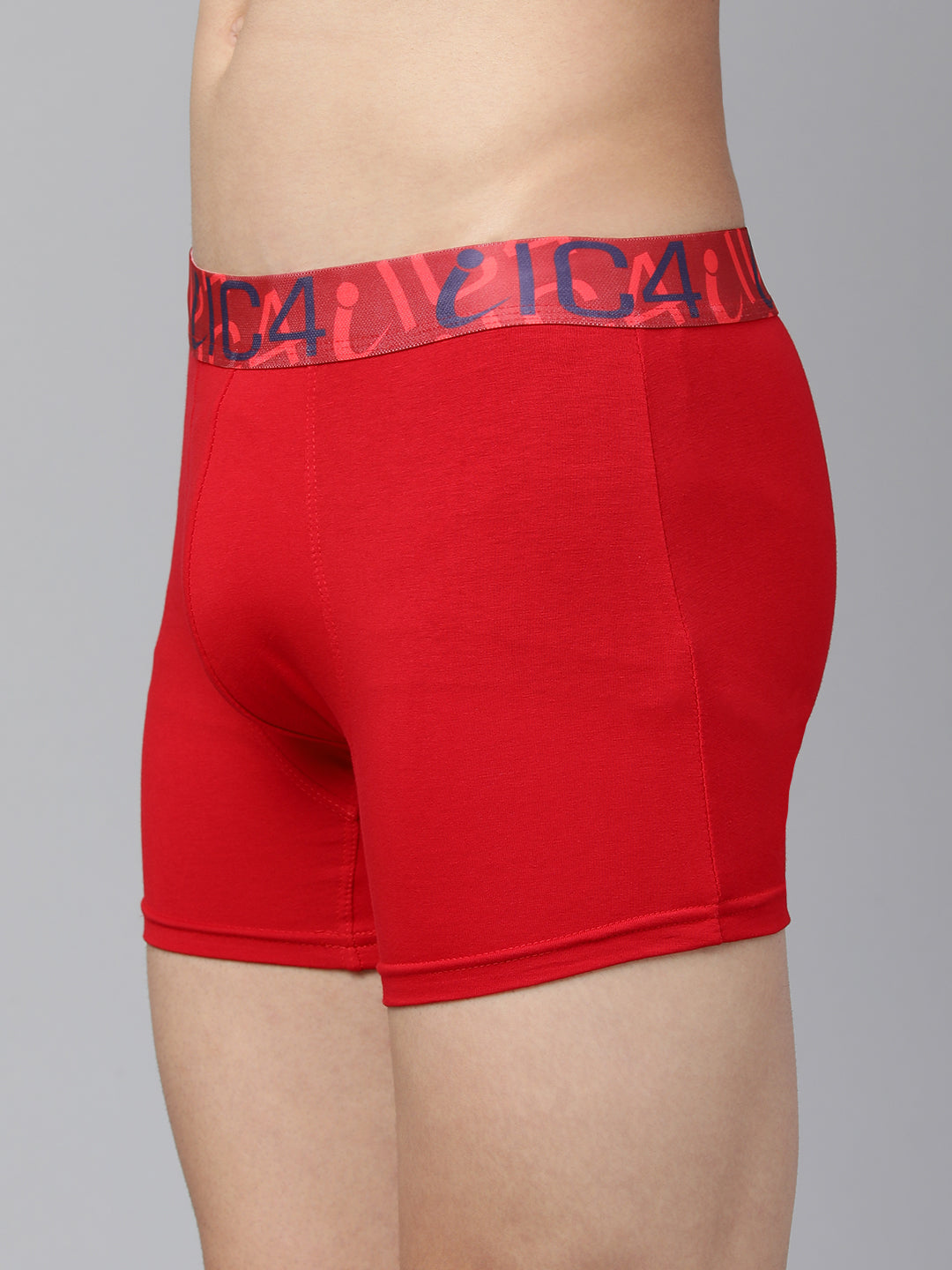 IC4 Men's Cotton Elastane Classic Trunk Combo Pack of 2