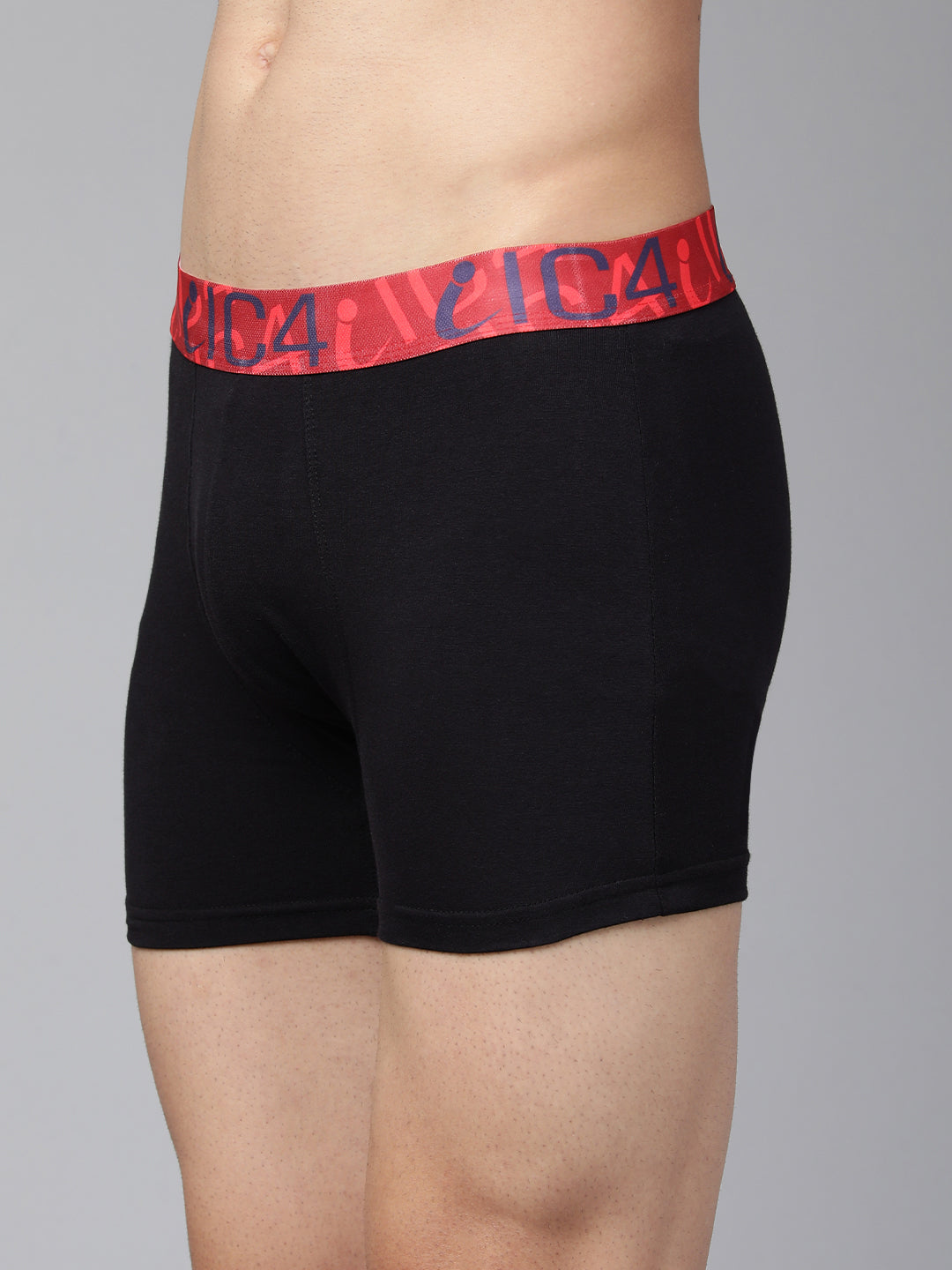 IC4 Men's Cotton Elastane Classic Trunk Combo Pack of 2