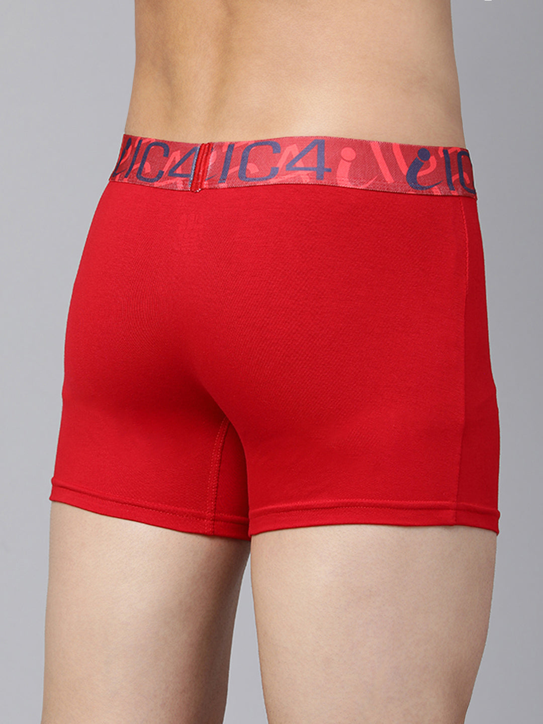 IC4 Men's Cotton Elastane Classic Trunk Combo Pack of 2