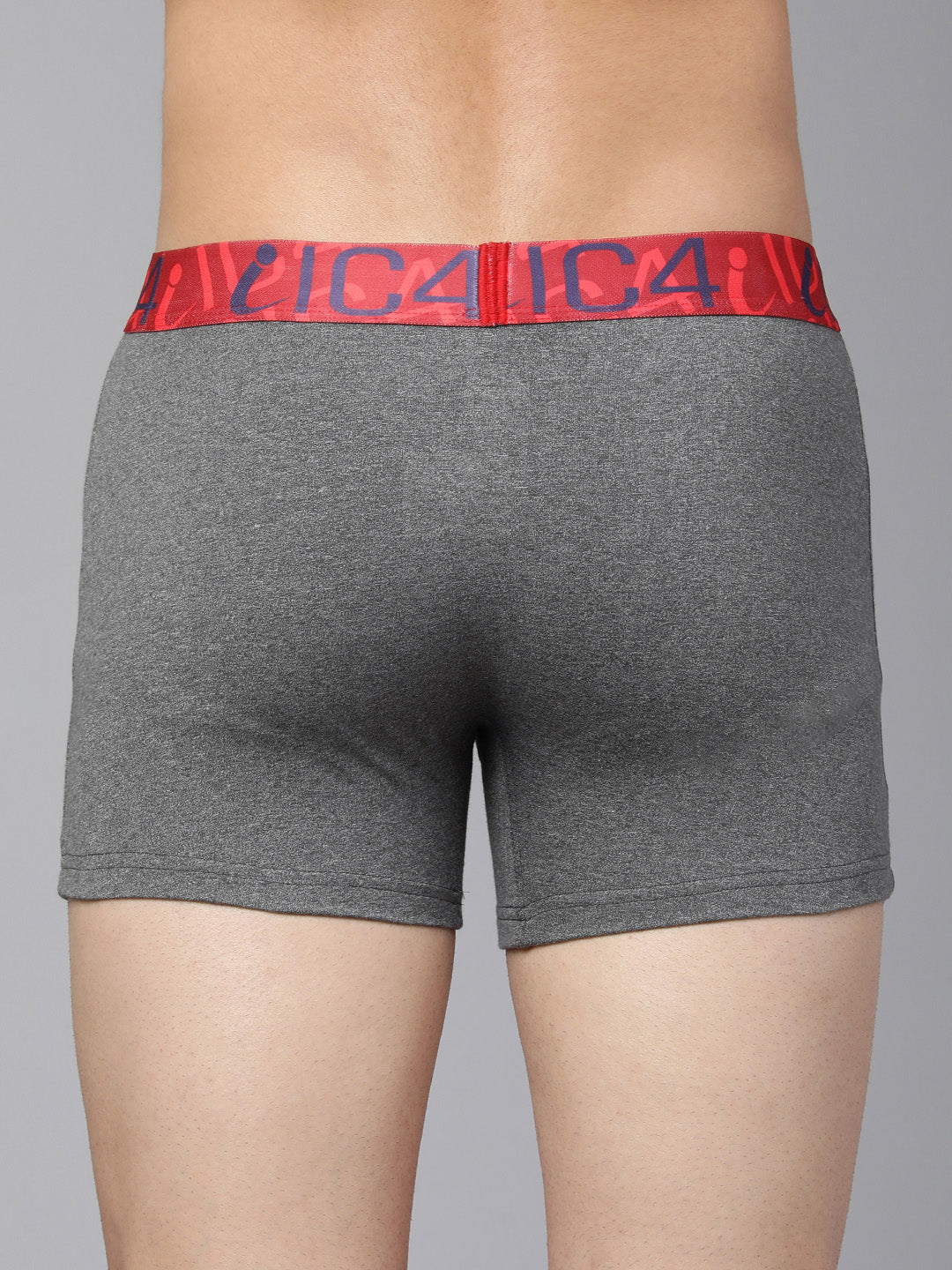 IC4 Men's Cotton Elastane Classic Trunk Combo Pack of 2