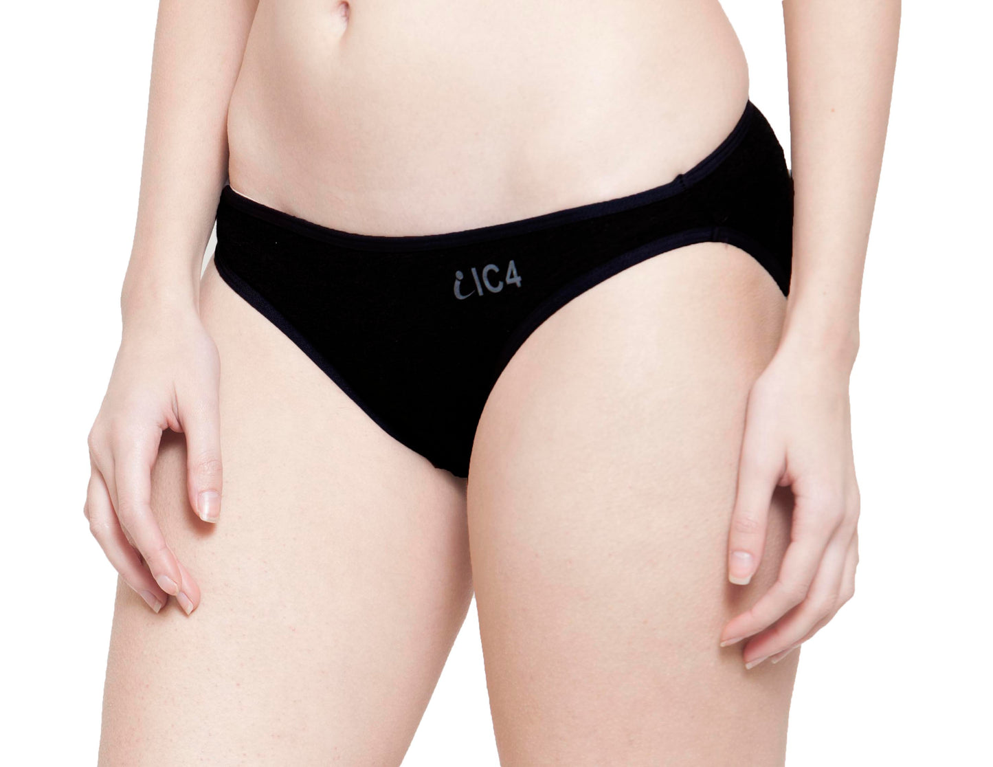 IC4 Women's Cotton Elastane Bikini Brief