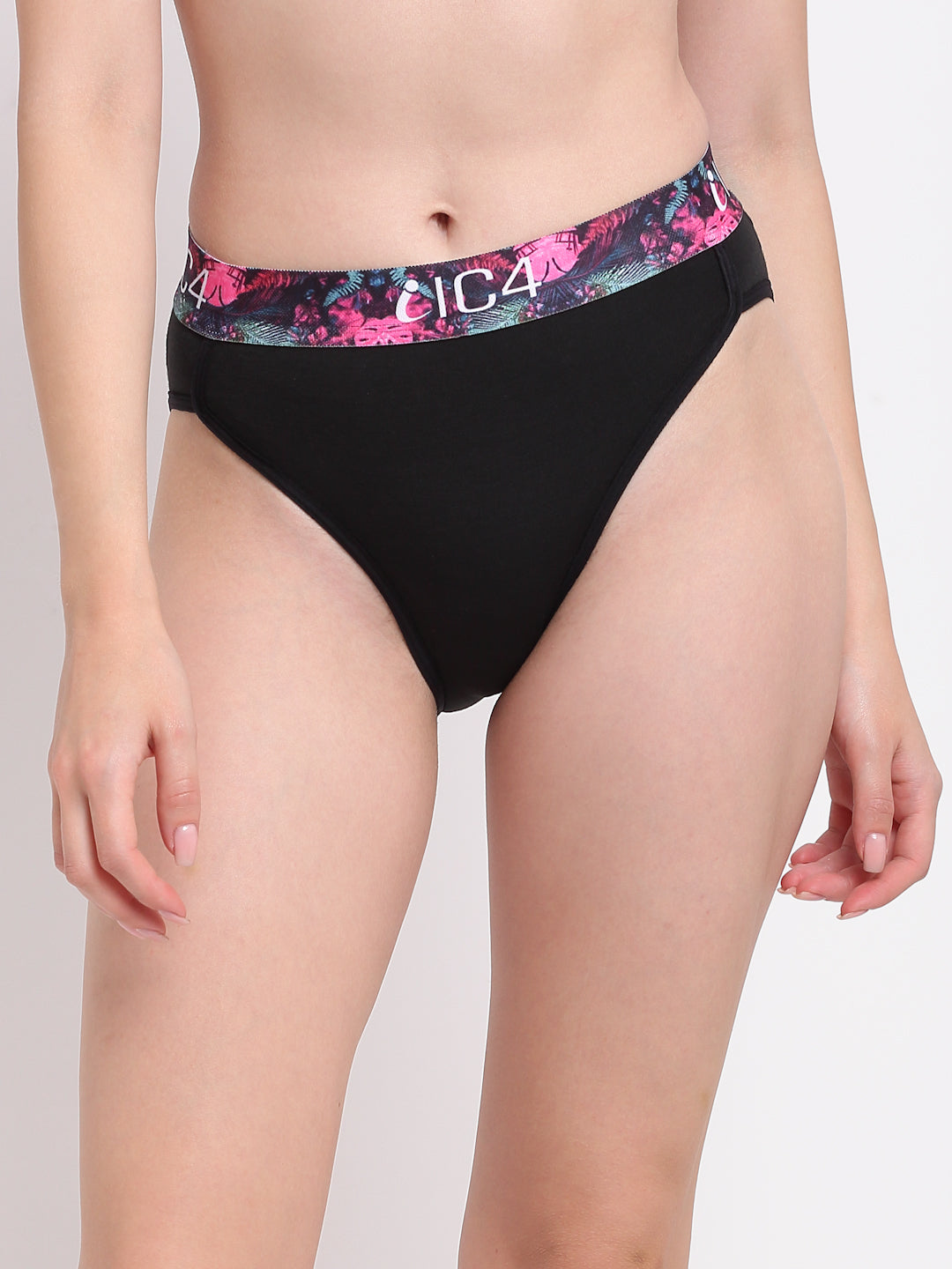 IC4 Women's Cotton Elastane Fashion Bikini Brief