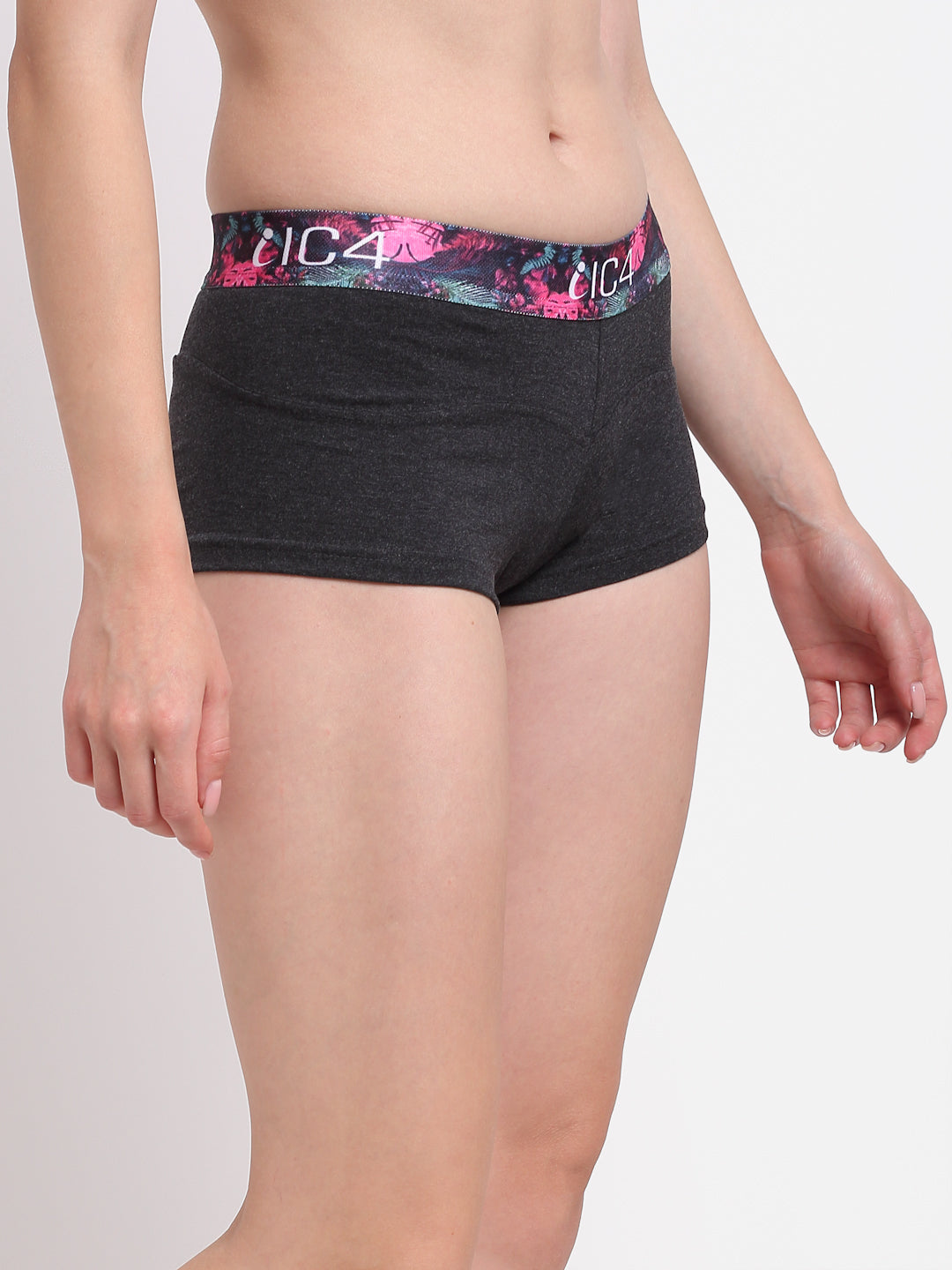 IC4 Women's Cotton Elastane Fashion Boyshorts
