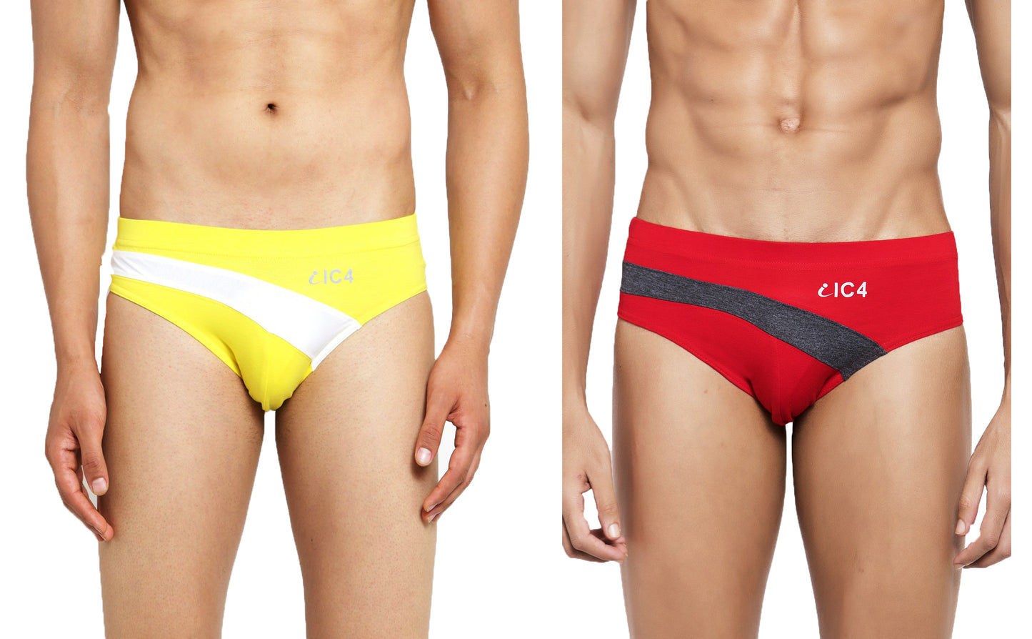 IC4 Men's Vogue Brief Combo Pack of 2