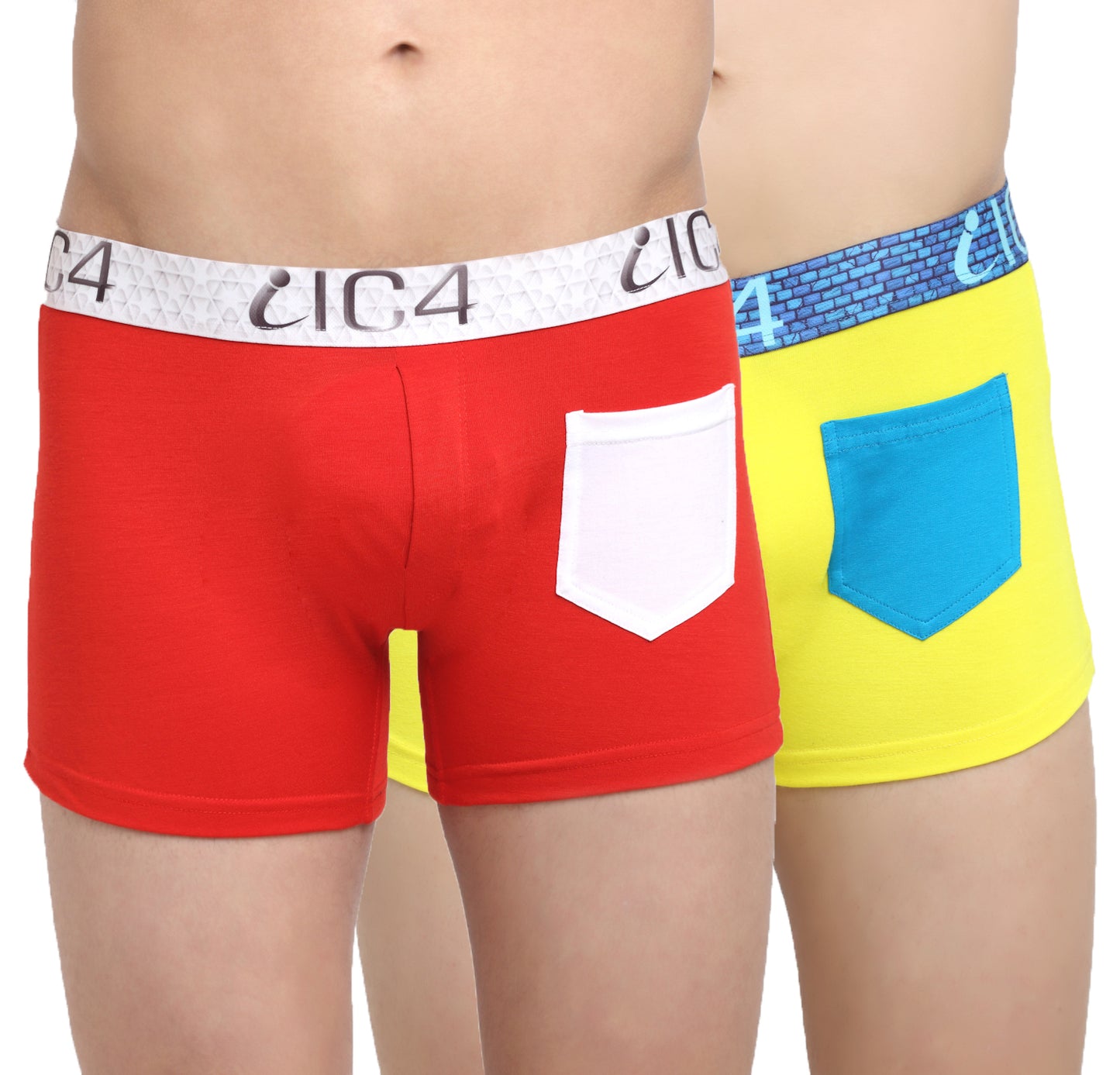 IC4 Men's Pocket Trunk Combo Pack of 2