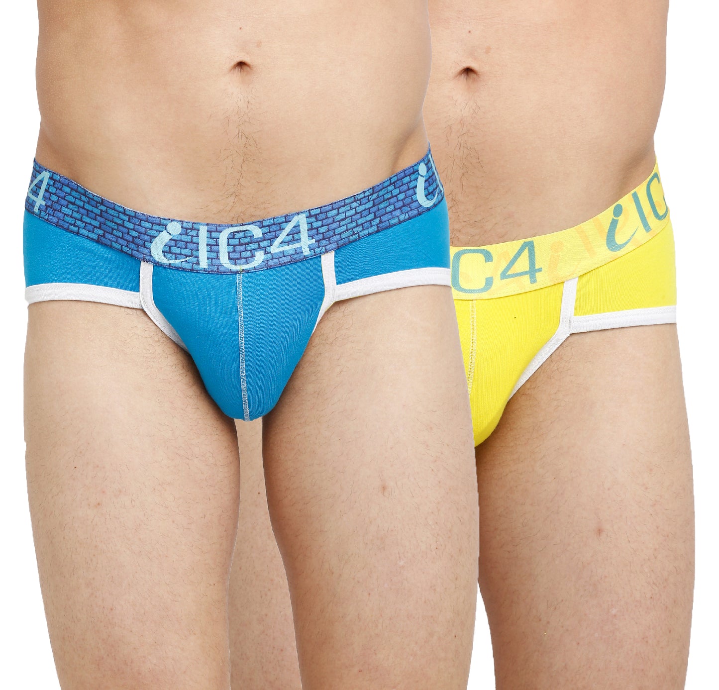 IC4 Men's Fashion Brief Combo Pack of 2