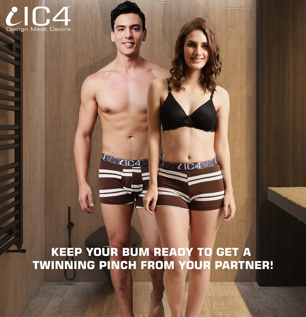 IC4 Couple pair undies Made in Modal Elastane Fabrics