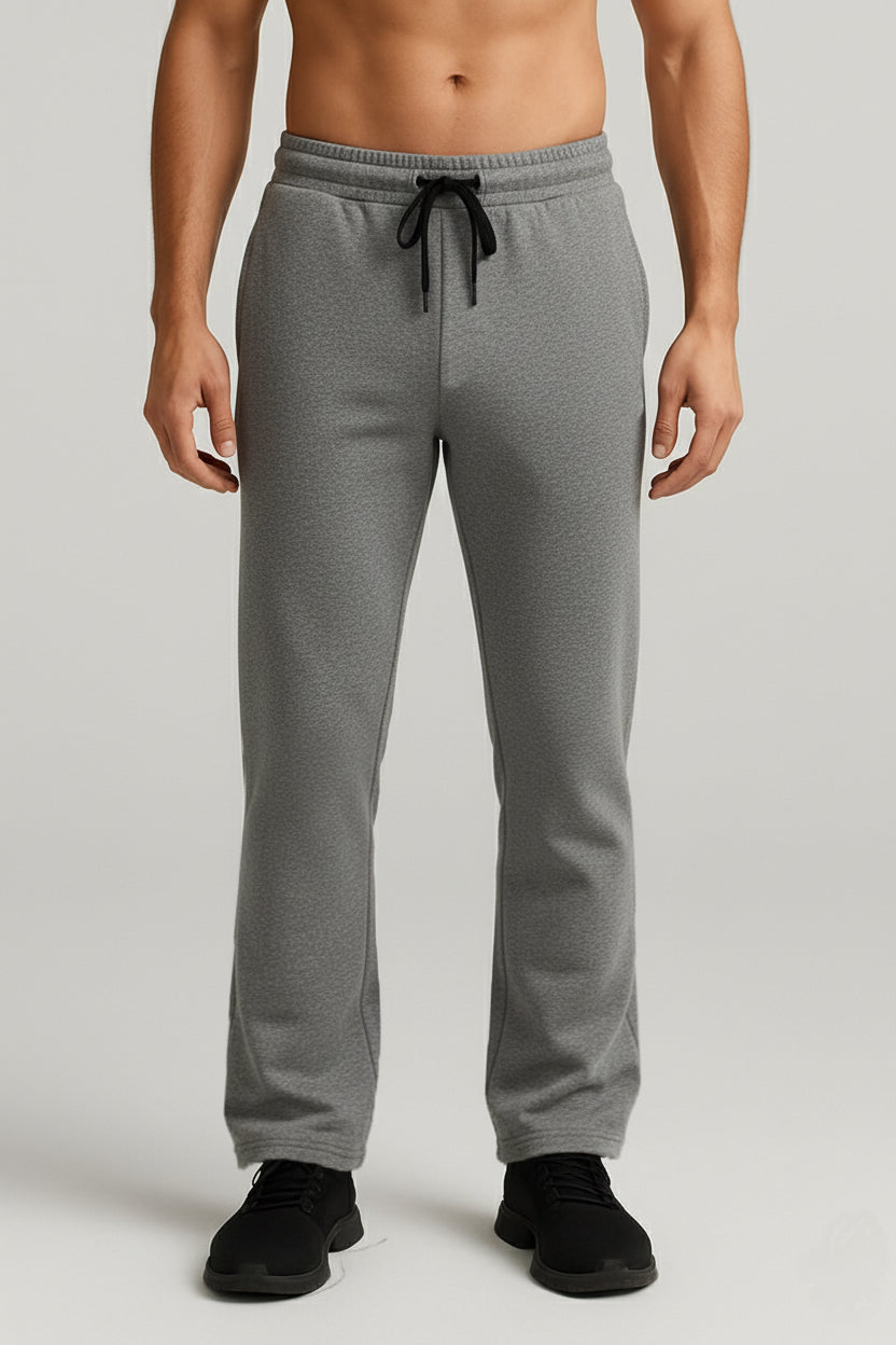 IC4 Men's Versatile Solid Track Pants (Grey)