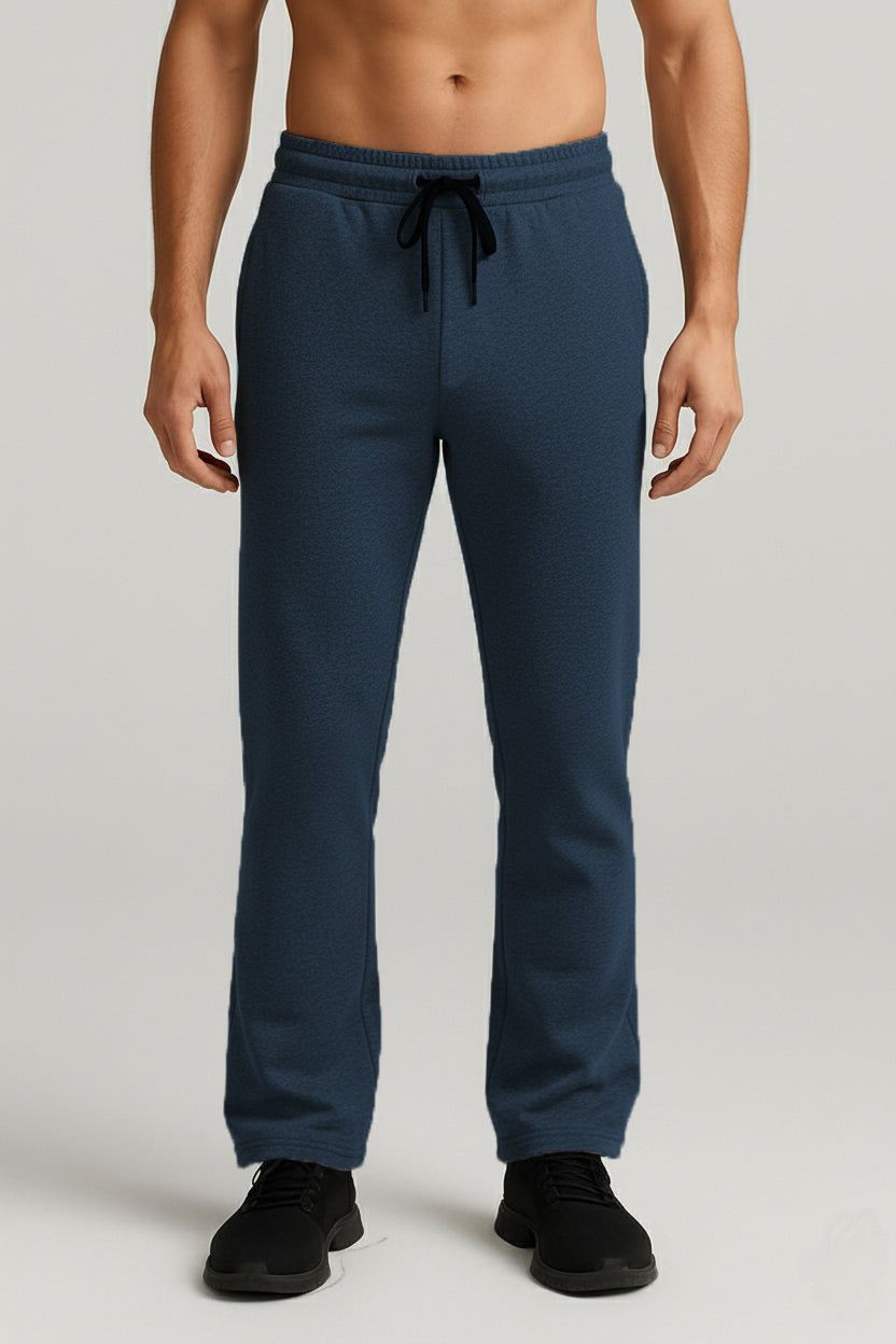 IC4 Men's Versatile Solid Track Pants (Navy)