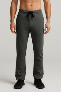 IC4 Men's Versatile Solid Track Pants (Charcoal)