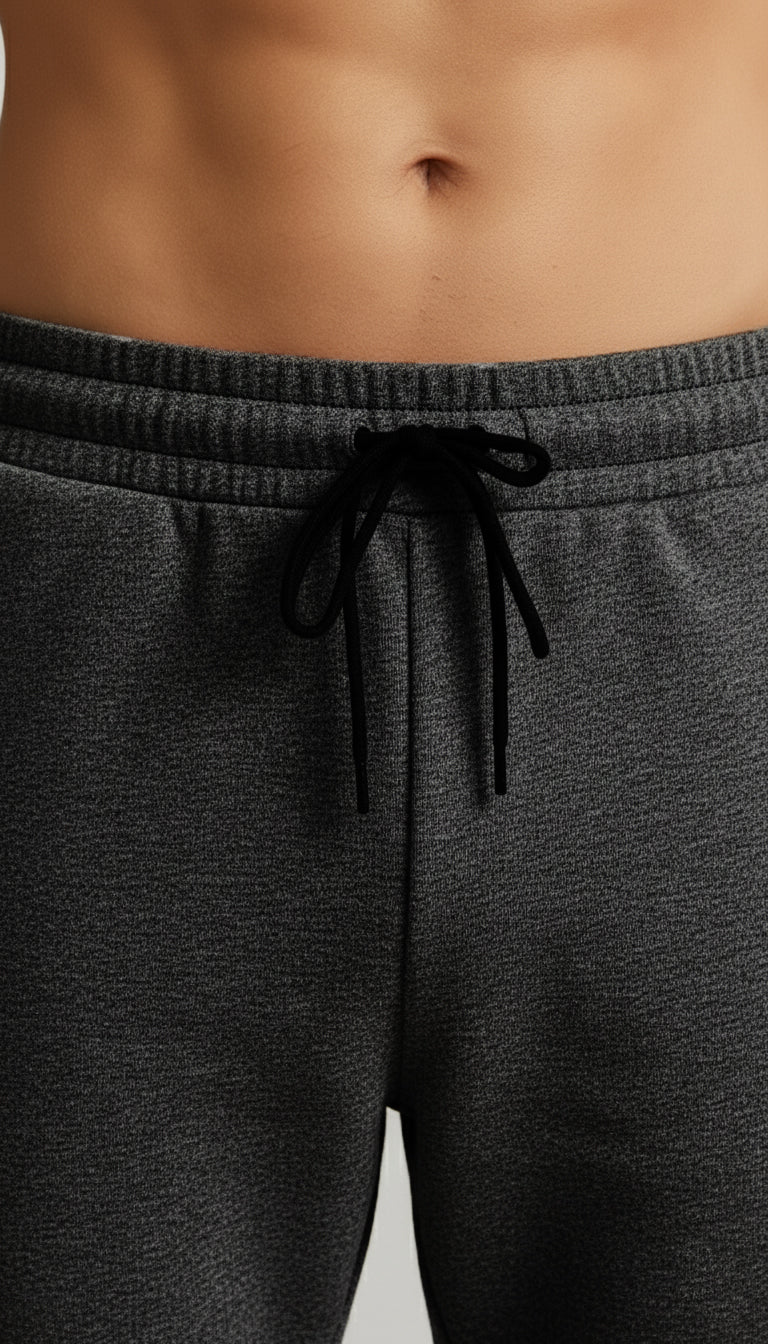 IC4 Men's Versatile Solid Track Pants (Charcoal)
