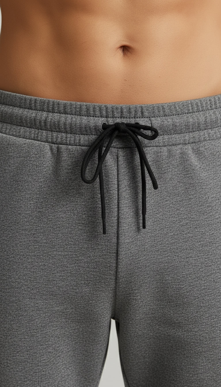 IC4 Men's Versatile Solid Track Pants (Grey)