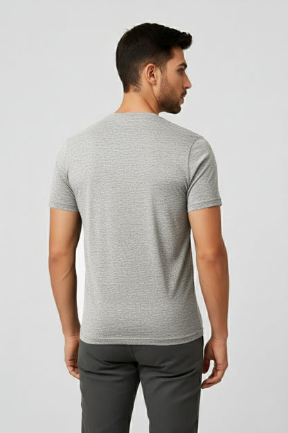 IC4 Men's LuxeFit Solid Tee (Grey)