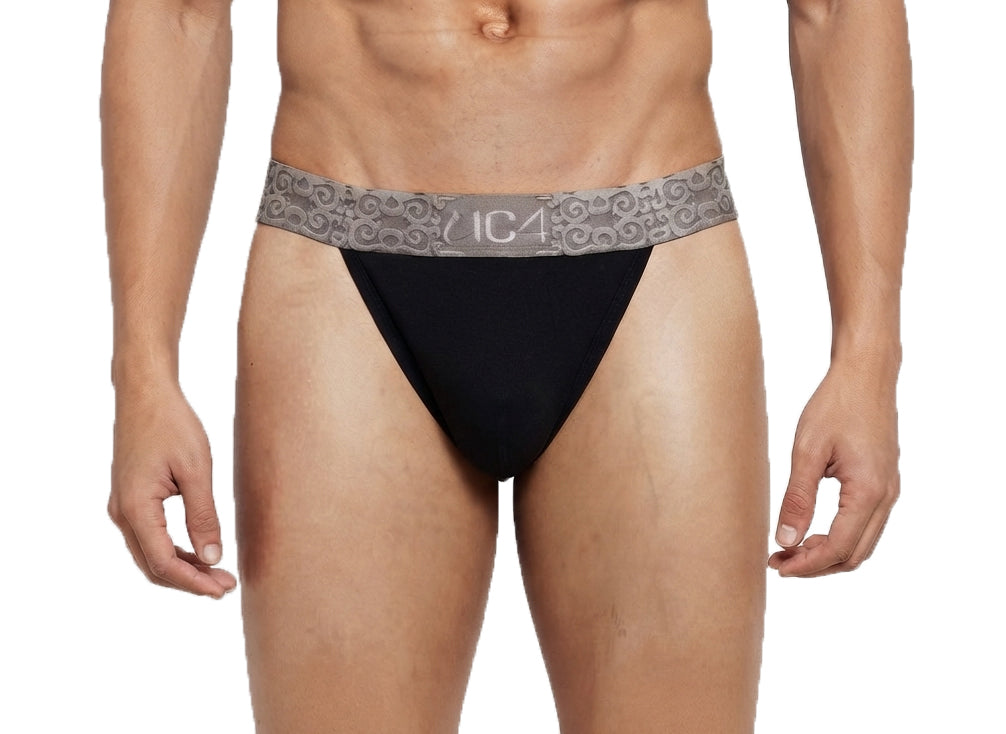 IC4 Men's Cricket Supporter with Guard Pouch Cotton Elastane Sports Underwear Combo Pack of 2
