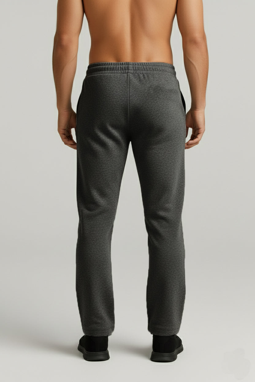IC4 Men's Versatile Solid Track Pants (Charcoal)