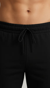 IC4 Men's Versatile Solid Track Pants (Black)