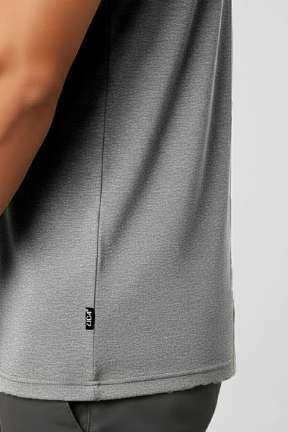 IC4 Men's LuxeFit Solid Tee (Grey)