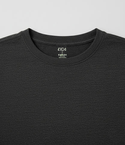 IC4 Men's LuxeFit Solid Tee (Charcoal)