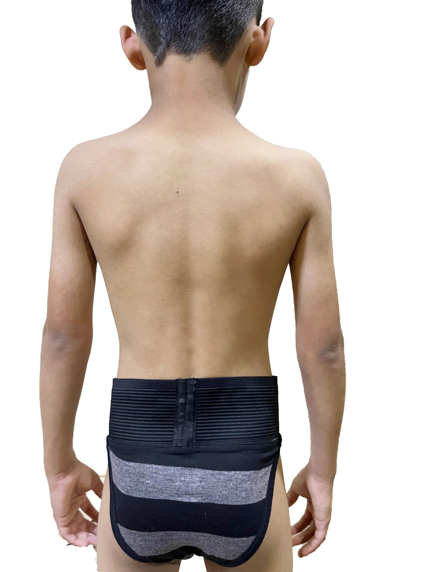 IC4 Boy's Cricket Supporter made in Cotton Elastane Fabrics - Coal