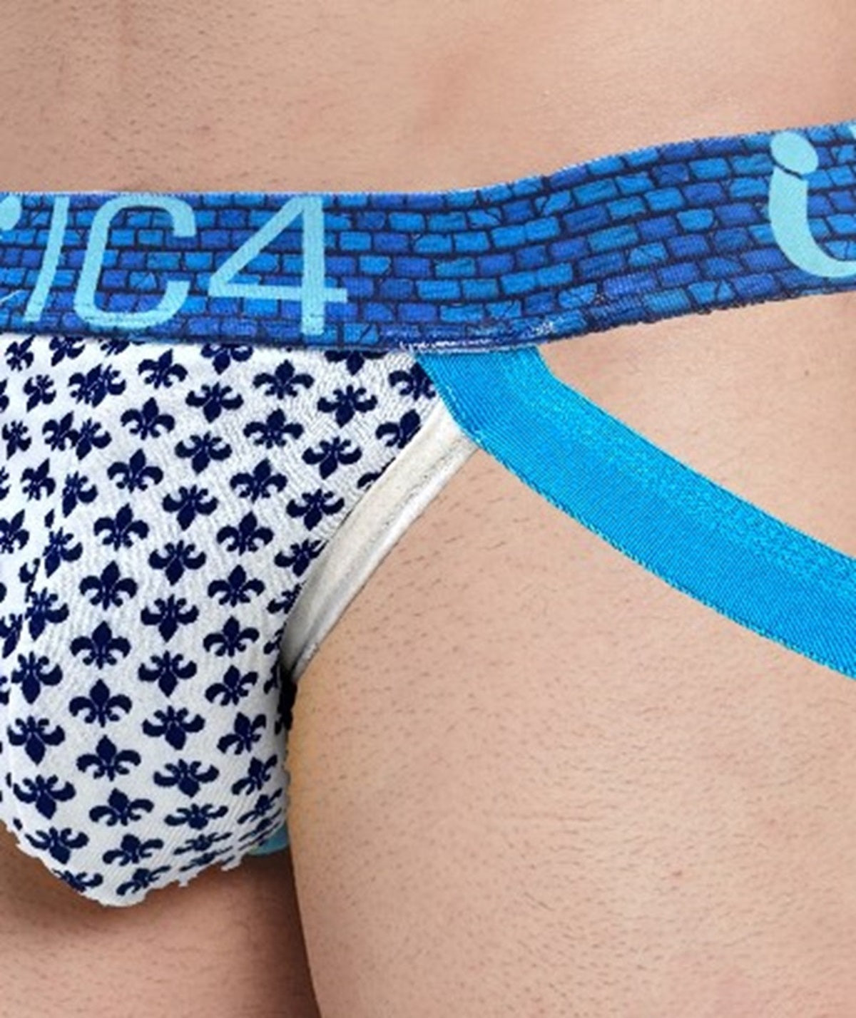 IC4 Men's Polka Jockstrap Brief