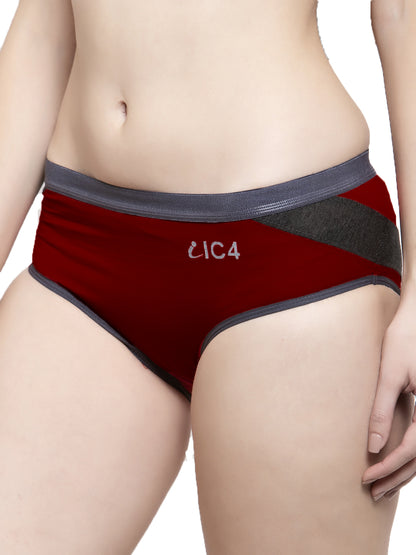IC4 Women's Designer Hipster Panty