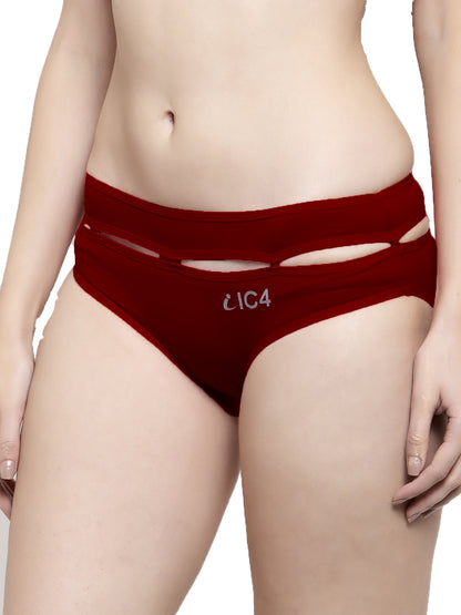 IC4 Women's Designer Hipster Panty