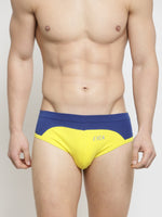 Load image into Gallery viewer, IC4 Men&#39;s Flaunt Brief - Royal blue-Yellow
