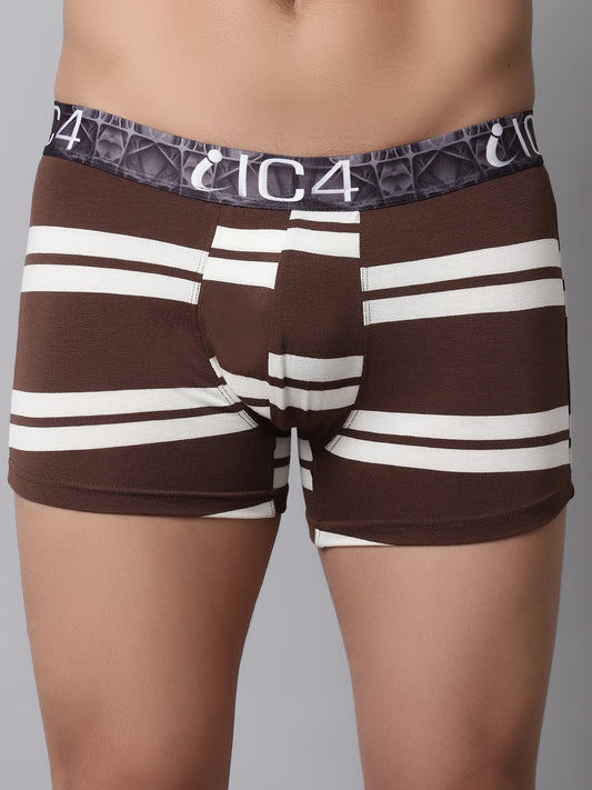 IC4 Men's Modal Elastane stripe Trunk