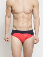 Load image into Gallery viewer, IC4 Men&#39;s Flaunt Brief - Navy-Red
