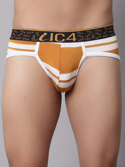 IC4 Men's Modal Elastane stripe brief