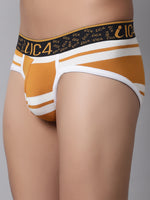 Load image into Gallery viewer, IC4 Men&#39;s Modal stripe brief Combo Pack of 2

