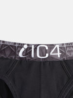 Load image into Gallery viewer, IC4 Boys Fashion Brief Combo Pack of 2 Black
