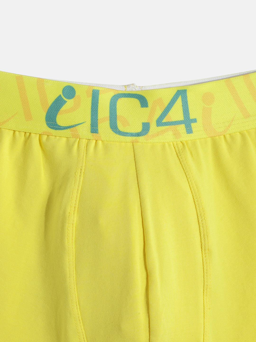 IC4 Boy's Fashion Trunk Combo Pack of 2, Yellow Color