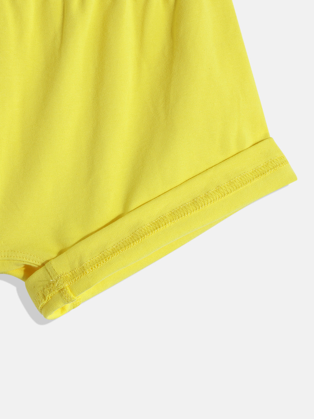 IC4 Boy's Cotton Elastane Fashion Trunk Combo Pack of 2, Yellow Color