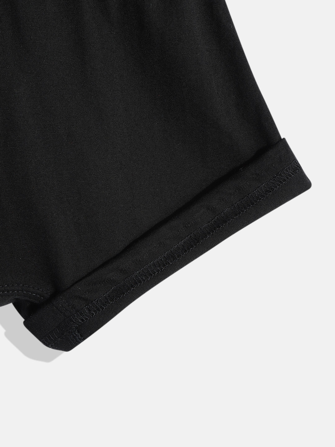 IC4 Boy's Cotton Elastane Fashion Trunk Combo Pack of 2, Black Color