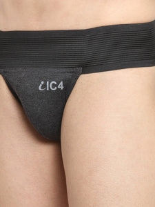 IC4 Men's Gym Supporter - Charcoal