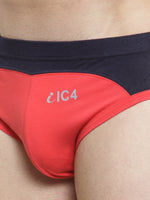 Load image into Gallery viewer, IC4 Men&#39;s Flaunt Brief - Navy-Red

