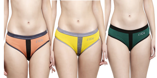 IC4 Women's Hipster Panty Combo Pack of 3