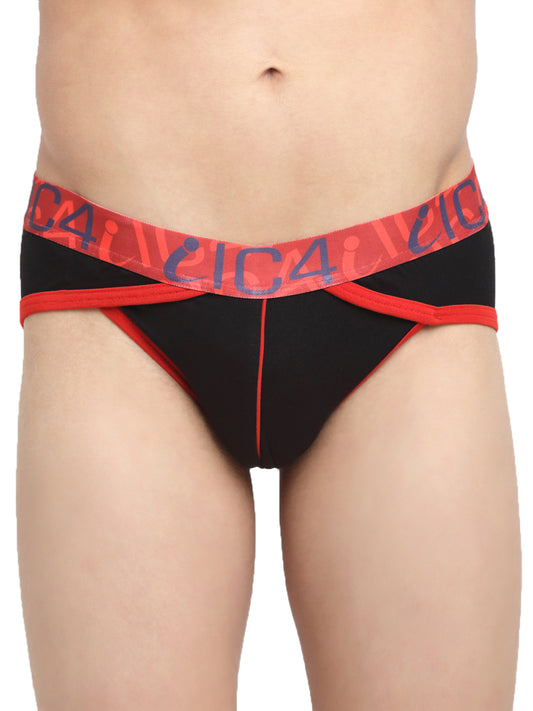 IC4 Men's Cotton Elastane Tanga Brief
