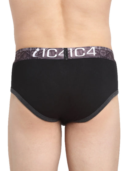 IC4 Men's Fashion Brief Combo Pack of 2