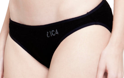 IC4 Women's Cotton Elastane Bikini Brief