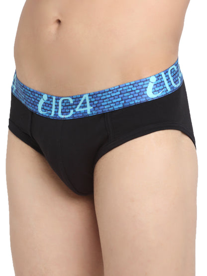 IC4 Men's Cotton Elastane Stylish Brief