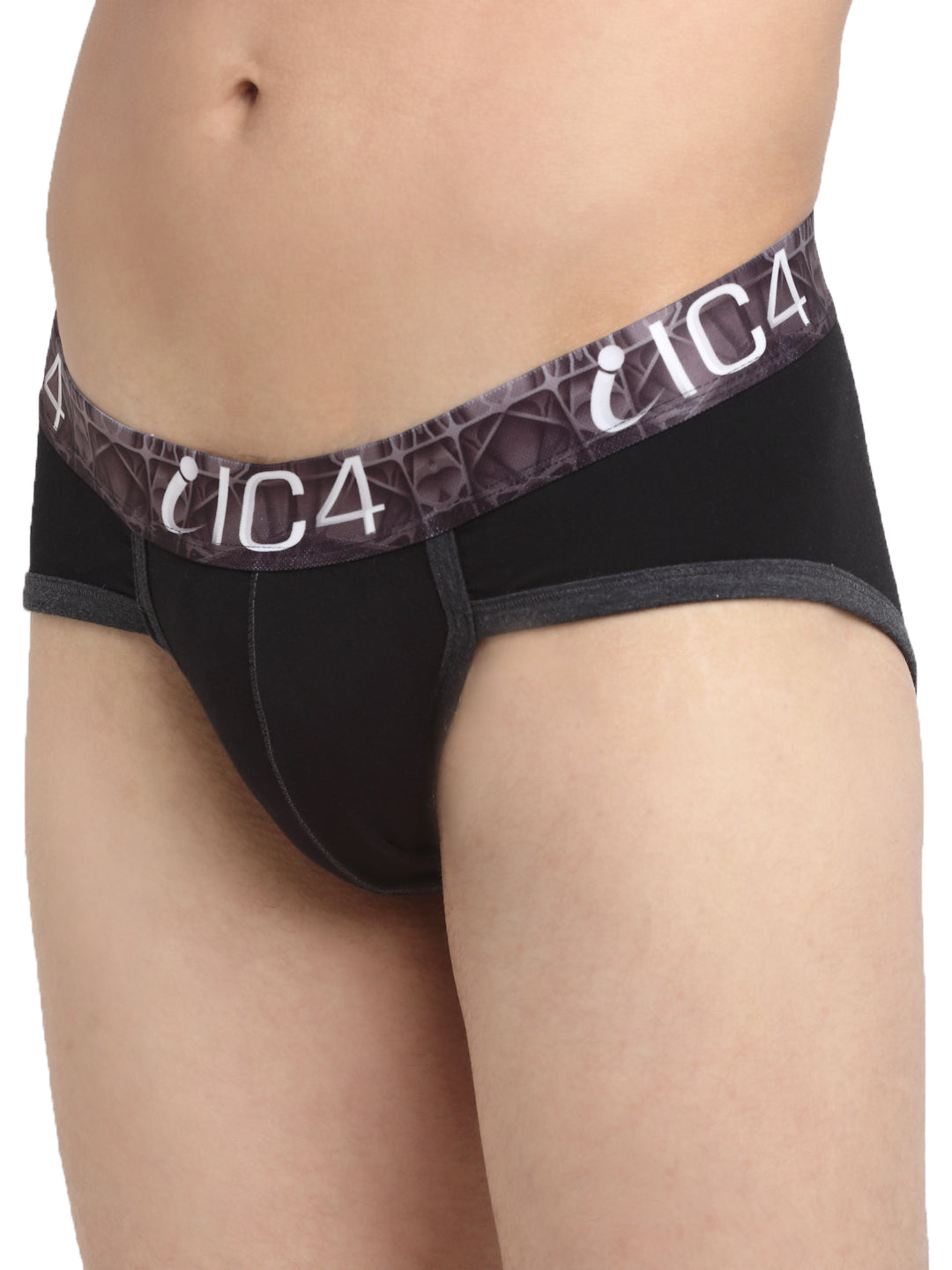 IC4 Men's Fashion Brief Combo Pack of 2