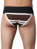 Load image into Gallery viewer, IC4 Men&#39;s stripe Gym Supporter - Brown
