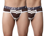 Load image into Gallery viewer, IC4 Men&#39;s Modal stripe brief Combo Pack of 2

